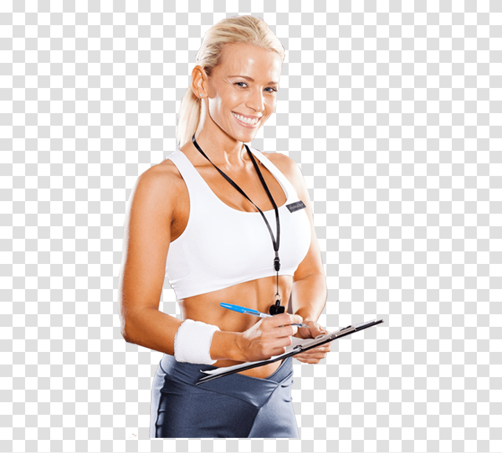 Female Personal Trainer, Woman, Sport, Leisure Activities Transparent Png
