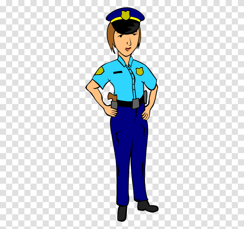 Female Police Officer Clipart, Person, Military Uniform, Pants Transparent Png