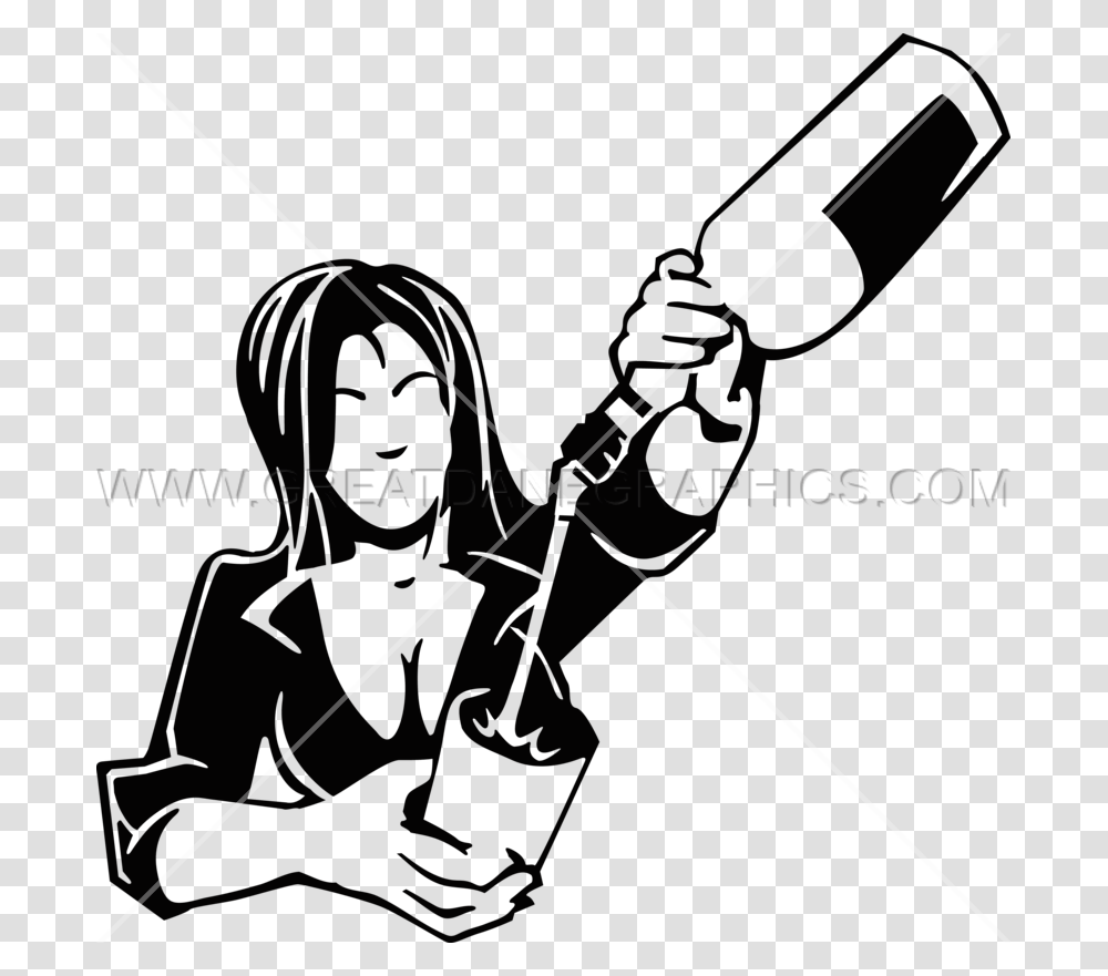 Female Production Ready Artwork Female Bartender Clipart, Bow, Person, Human, Sport Transparent Png