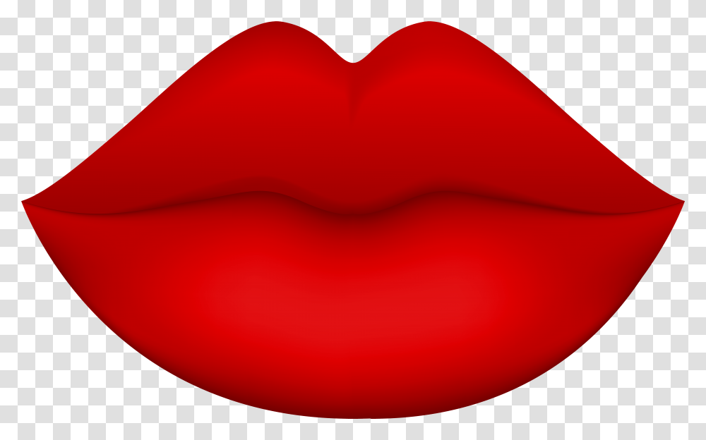 Female Red Lips Clip Art Lipstick, Heart, Mouth, Balloon, Baseball Cap Transparent Png