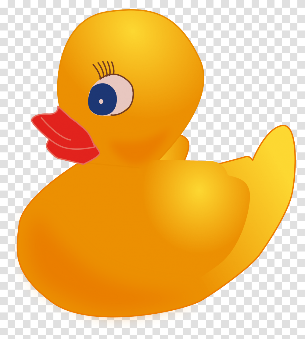 Female Rubber Ducky Vector Clipart Image, Bird, Animal, Poultry, Fowl Transparent Png