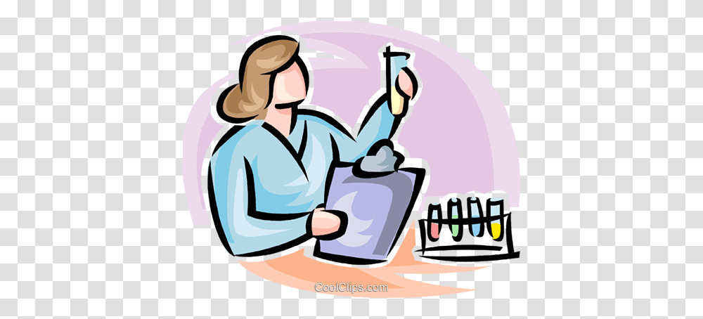 Female Scientist Looking, Bag, Worker, Washing, Laundry Transparent Png
