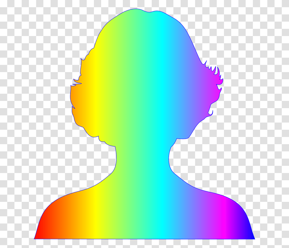 Female Silhouette, Light, Back, Person, Human Transparent Png