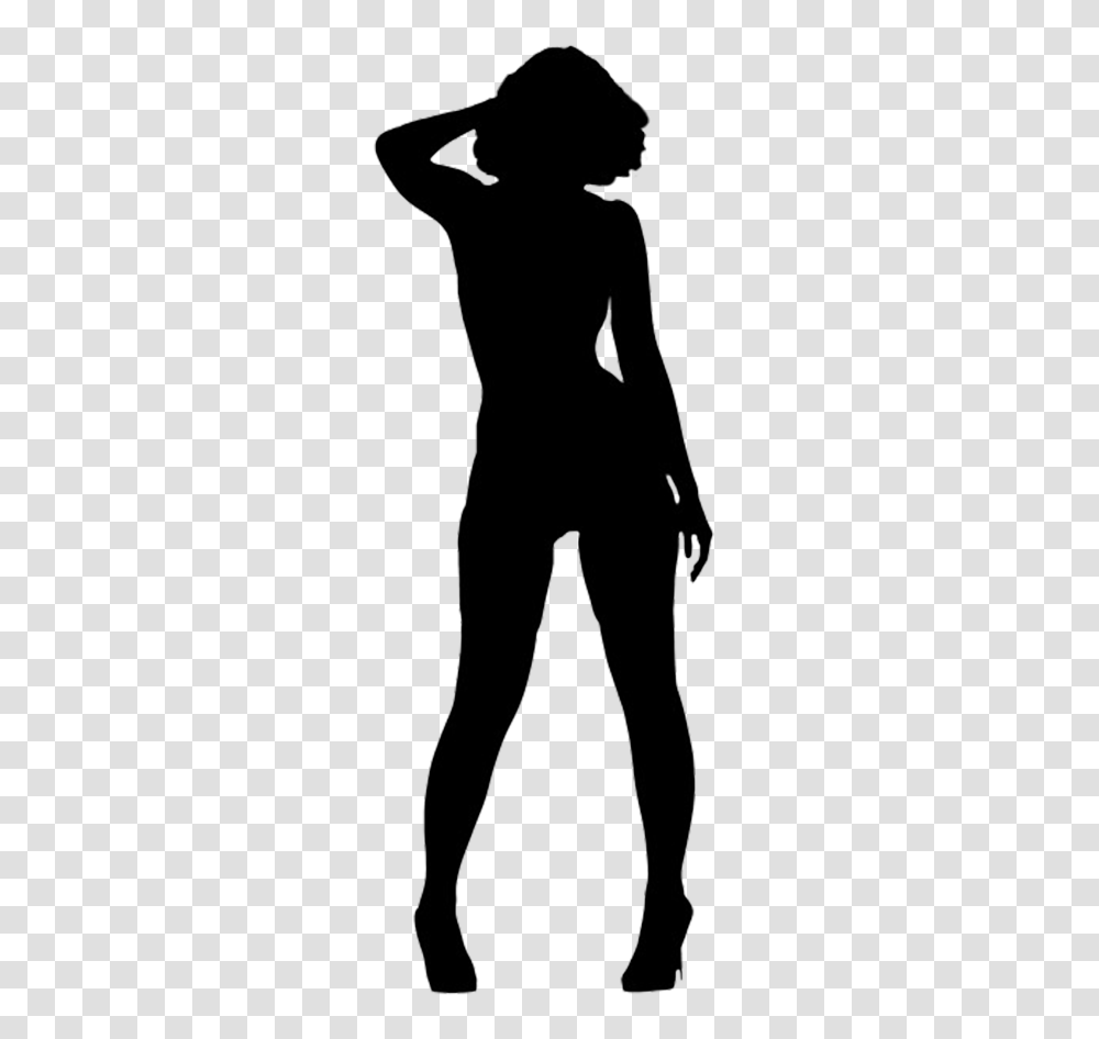 Female Silhouette, Person, Photography, Duel Transparent Png