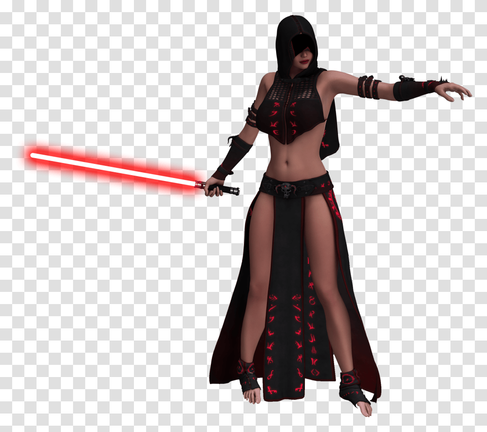 Female Sith, Costume, Person, Ninja Transparent Png