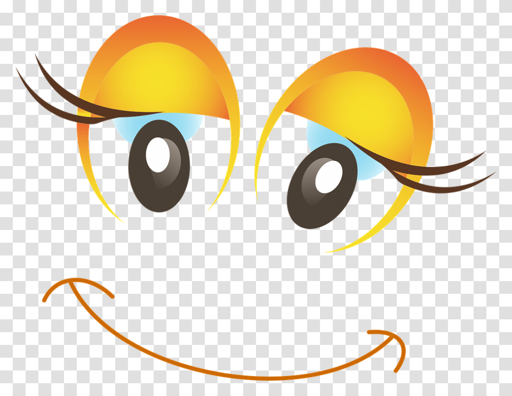 Female Smiley, Light, Pac Man Transparent Png