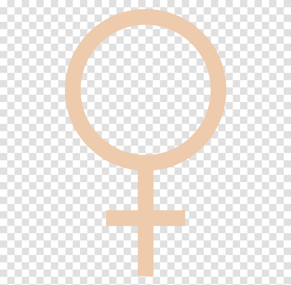 Female Symbol Color Colour Peach Puff 2 Xochi Down Steal This Album, Cross, Moon, Outer Space, Night Transparent Png