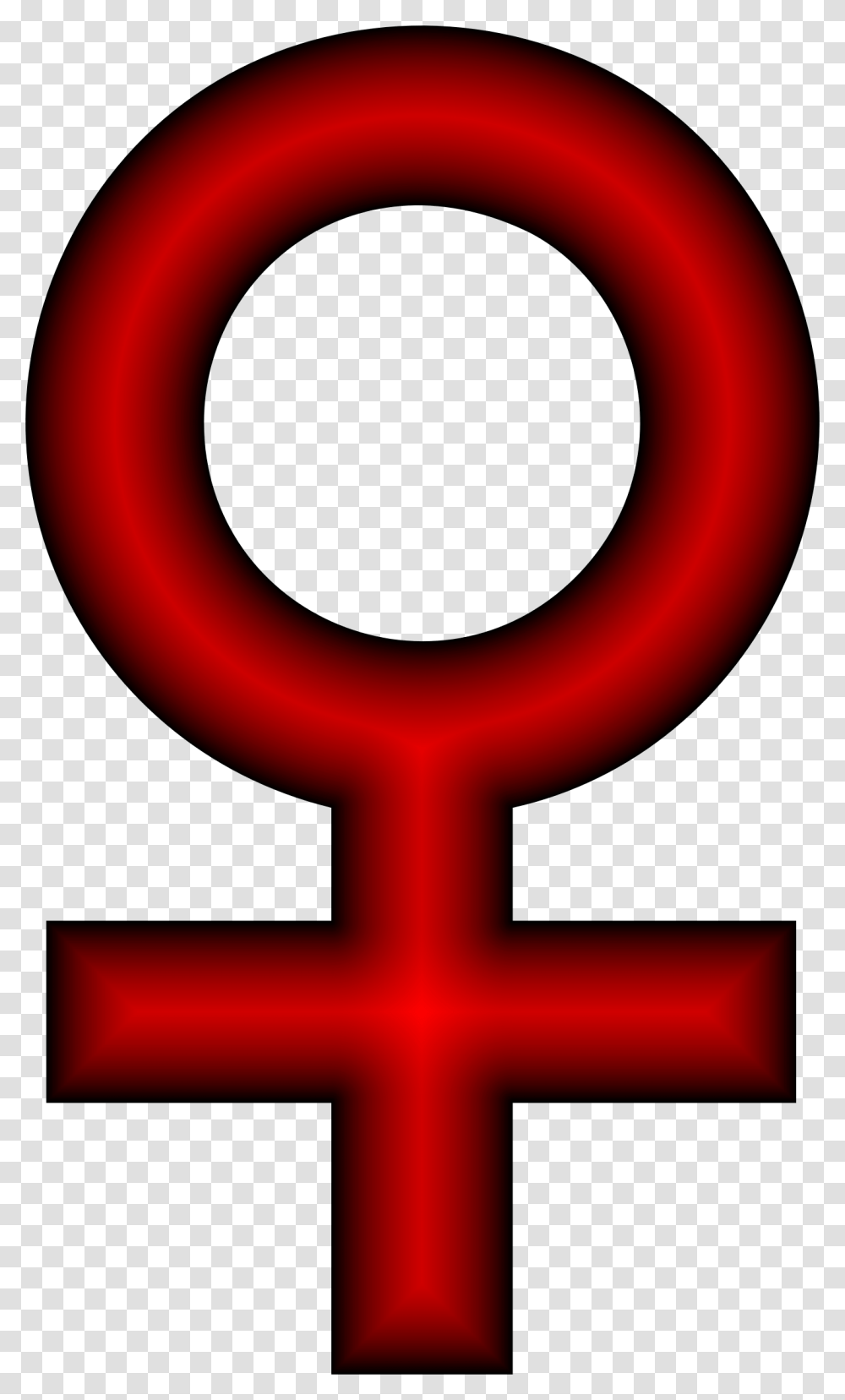 Female Symbol Crimson Icons, Cross, Light, Neon Transparent Png