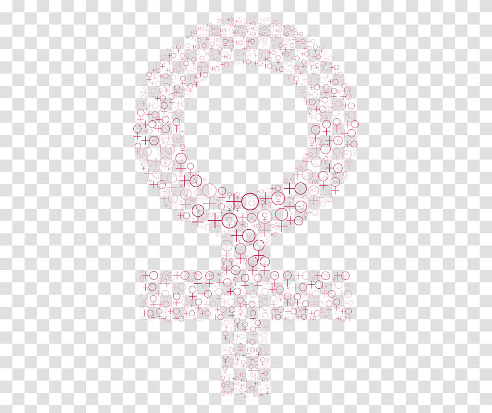 Female Symbol Fractal No Background Circle, Text, Face, Jigsaw Puzzle, Game Transparent Png