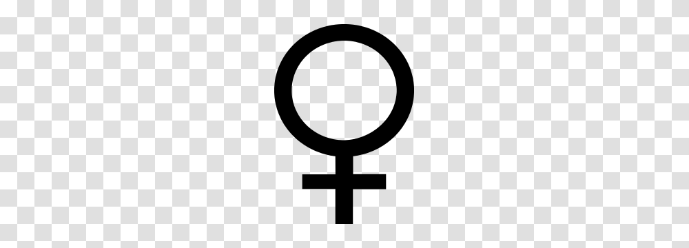 Female Symbol Sticker, Cross, Lamp, Sign Transparent Png