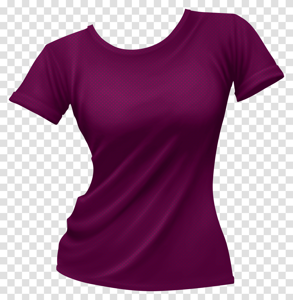 Female T Shirt Clip Art Active Shirt Transparent Png