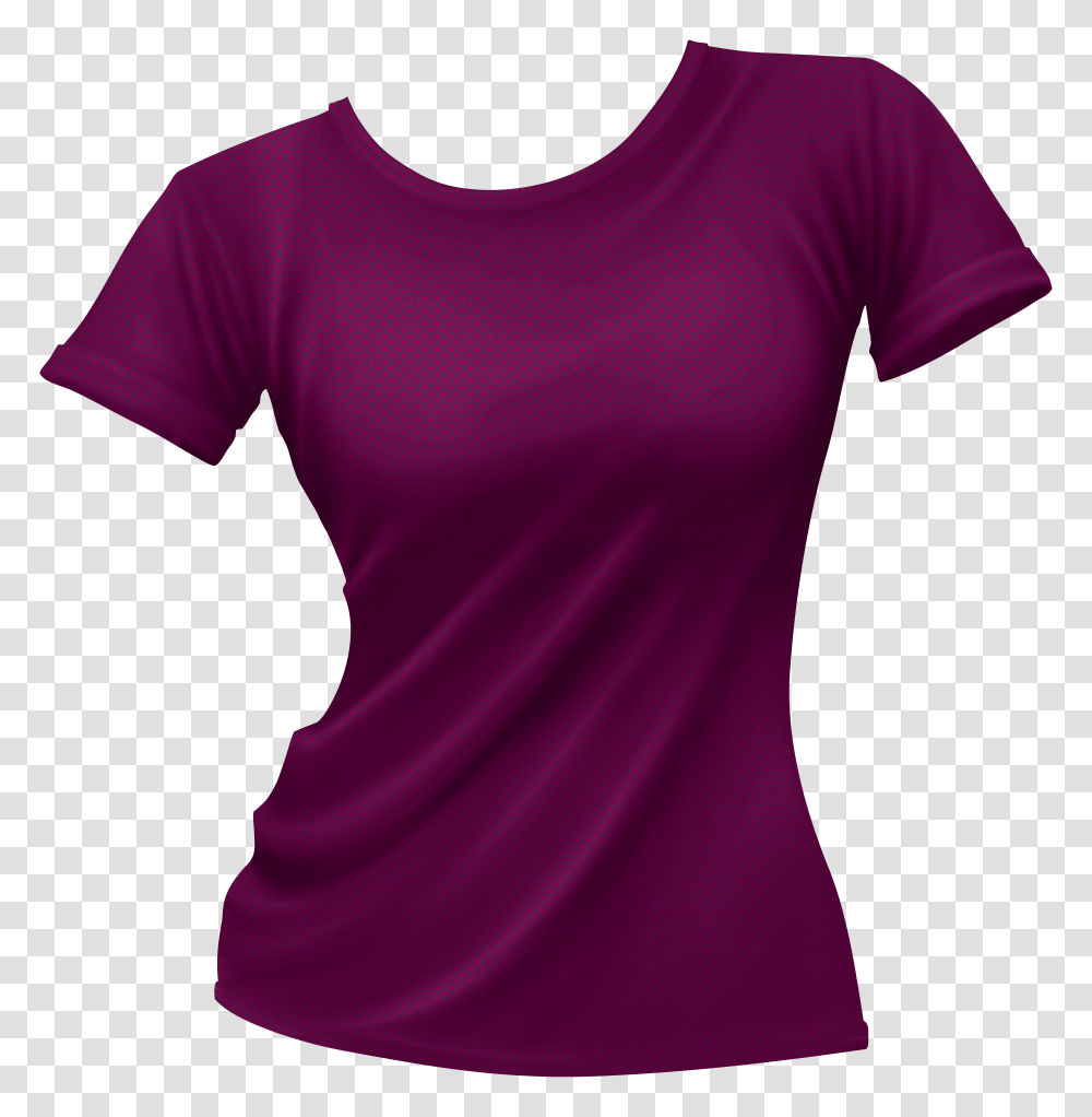 Female T Shirt Clip Art Transparent Png