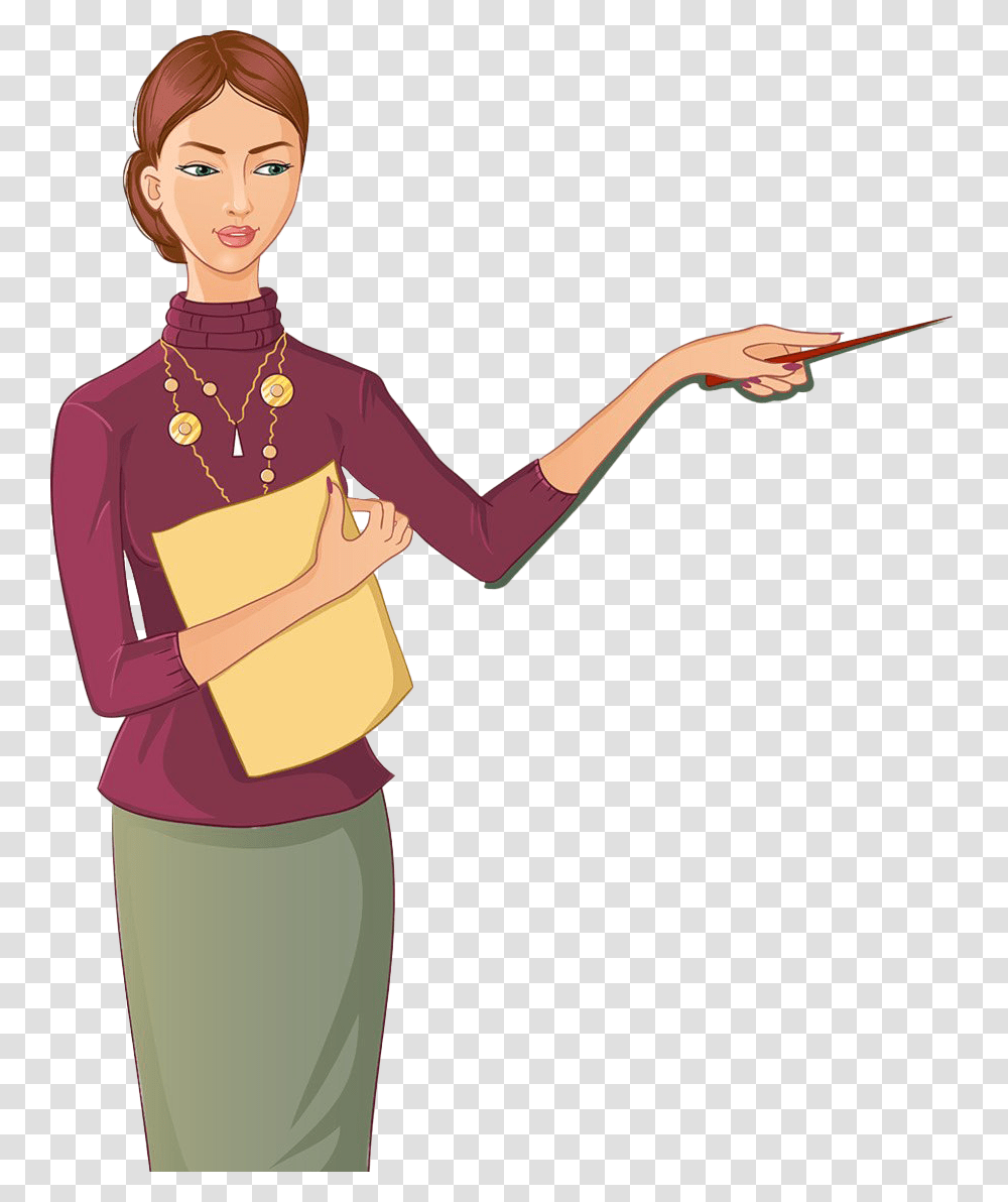 Female Teacher Free Image, Person, Sleeve, Standing Transparent Png