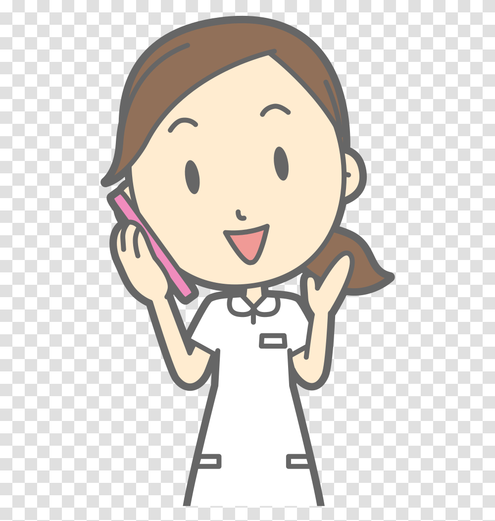 Female Using Smartphone Using Phone Clipart, Face, Giant Panda, Outdoors, Drawing Transparent Png