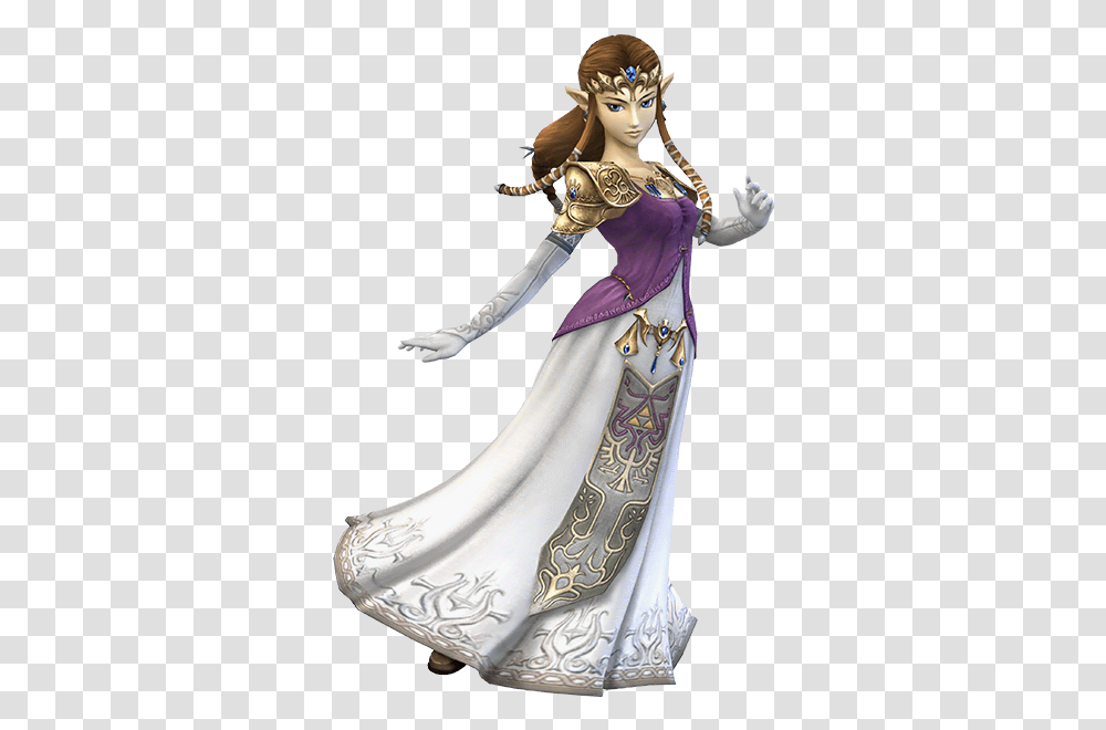 Female Video Game Characters Marry Or 1 Night Stand Zelda Super Smash Bros, Figurine, Person, Human, Clothing Transparent Png