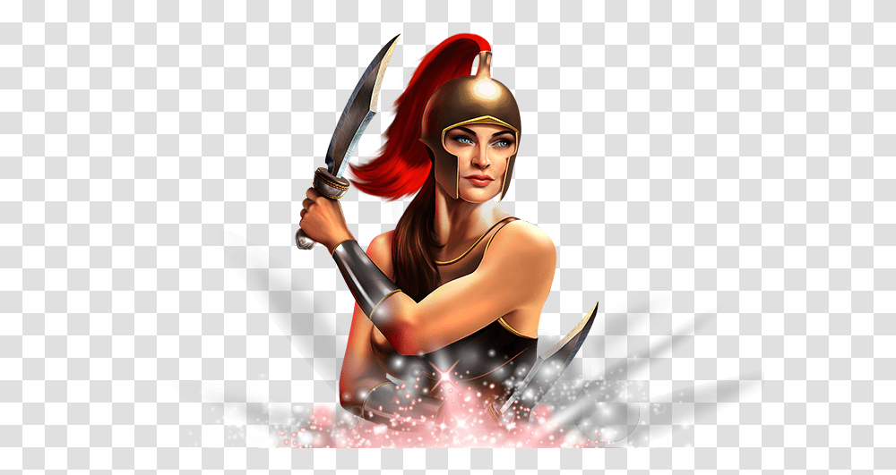 Female Warrior Download Woman Warrior, Person, Sport, Helmet, People Transparent Png