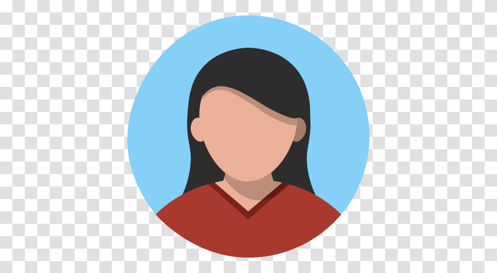 Female Woman Person People Avatar Free Icon Of Flat Gas Science Museum, Face, Prayer, Worship, Head Transparent Png