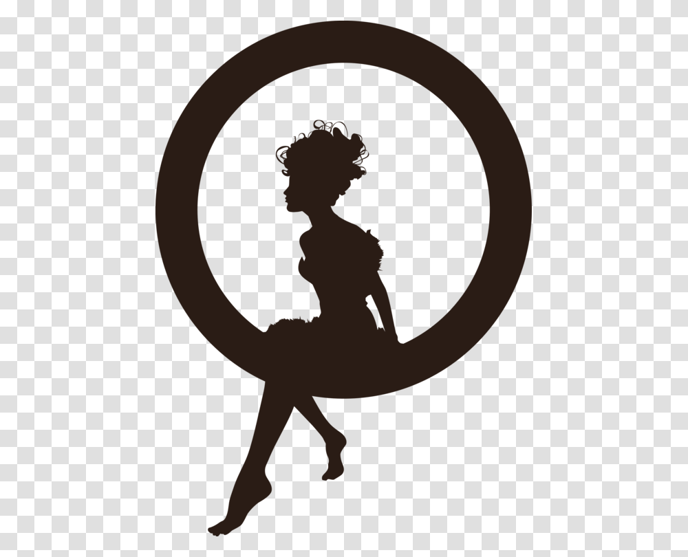 Female Woman Silhouette Child, Person, Human, Arm, Kneeling Transparent Png