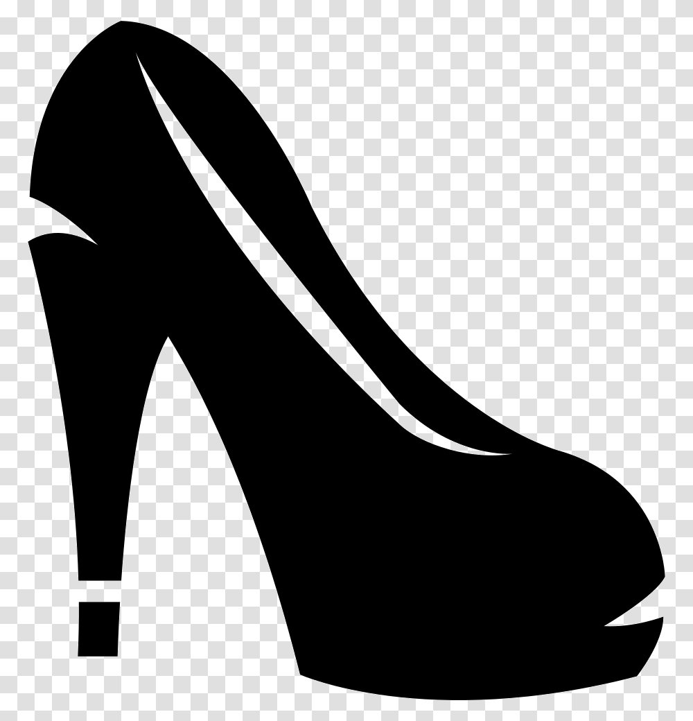 Feminine Heel Shoe Women Shoes Icon, Apparel, High Heel, Footwear Transparent Png
