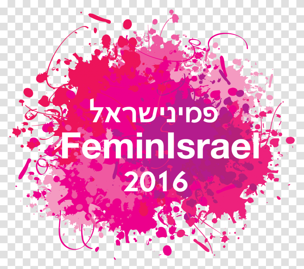 Feminisrael - Celebrating Women's Accomplishments In Israel Breast Cancer Day, Graphics, Art, Paper, Confetti Transparent Png