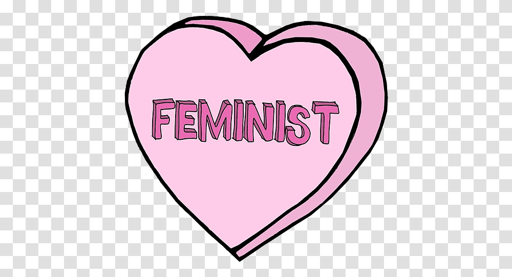 Feminist Clipart Girly, Heart, Plectrum Transparent Png