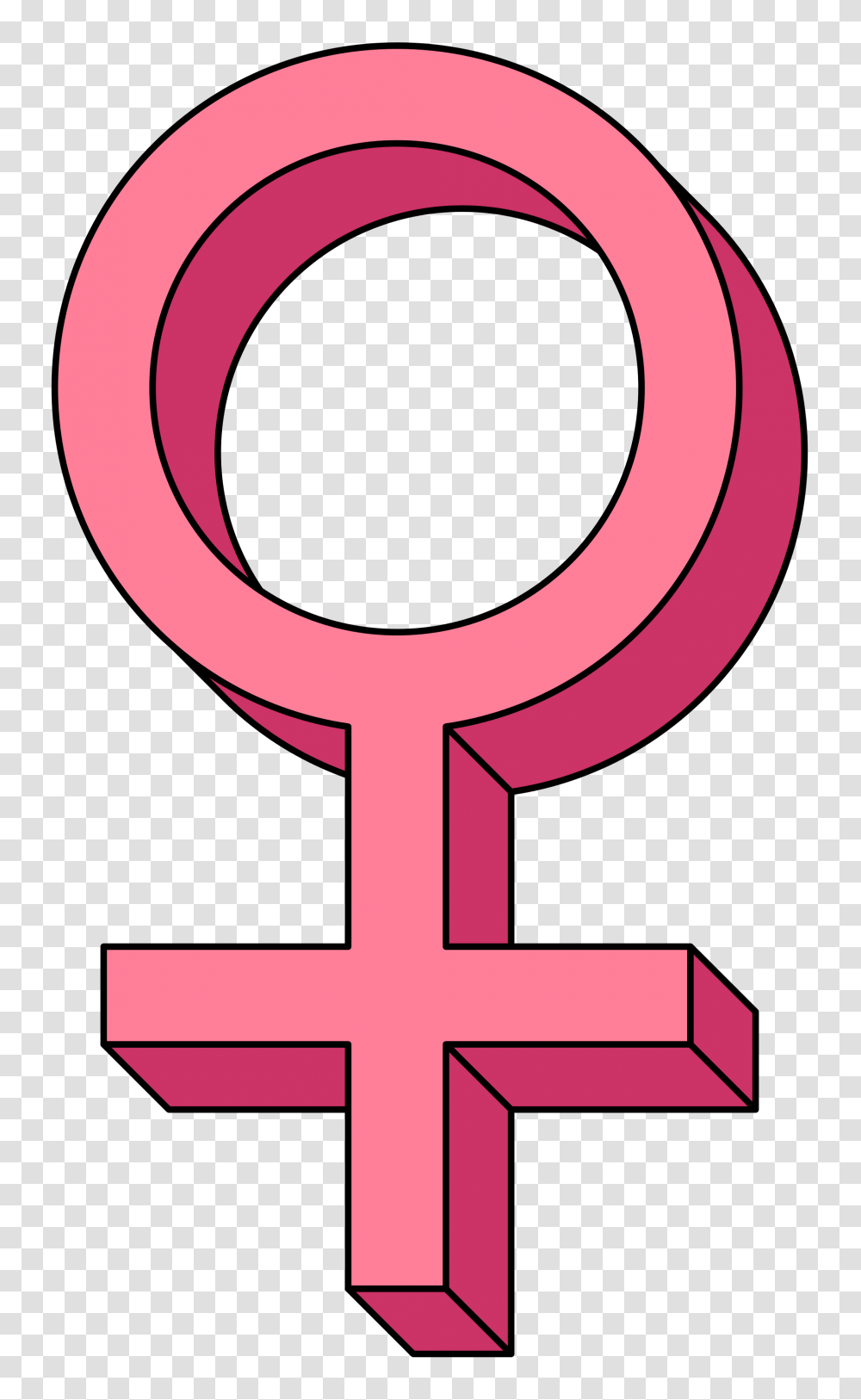 Feminist Symbol Image, Cross, Label, Hand Transparent Png