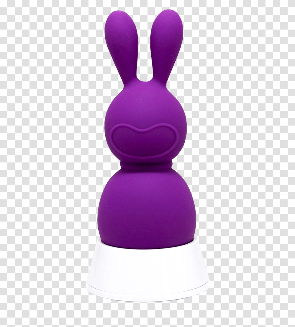 Femme Fun Bunny, Figurine, Toy, Purple, Furniture Transparent Png