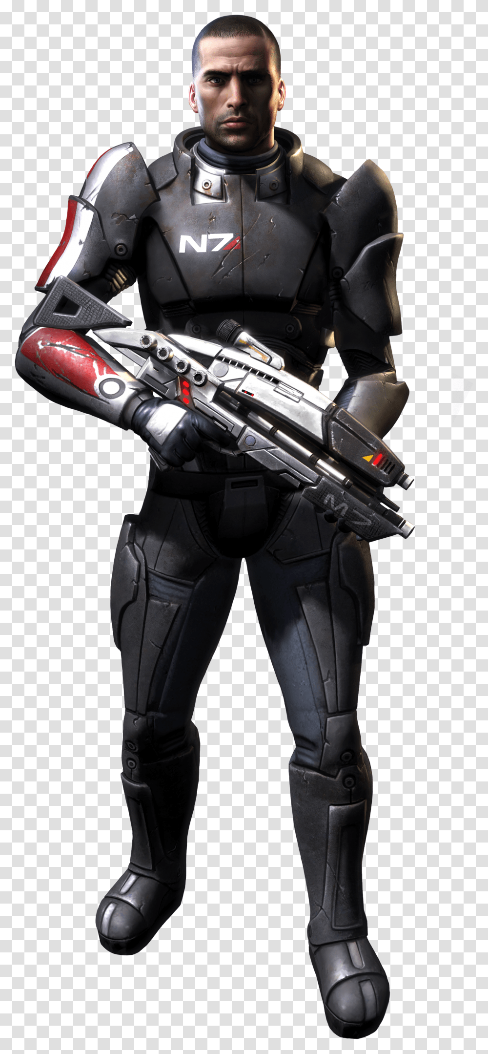 Femshep Mass Effect, Gun, Weapon, Person Transparent Png