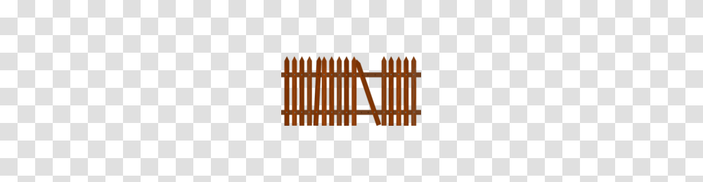 Fence Clipart Gray Pencil And In Color Fence Clipart Gray In Fence, Gate, Picket Transparent Png