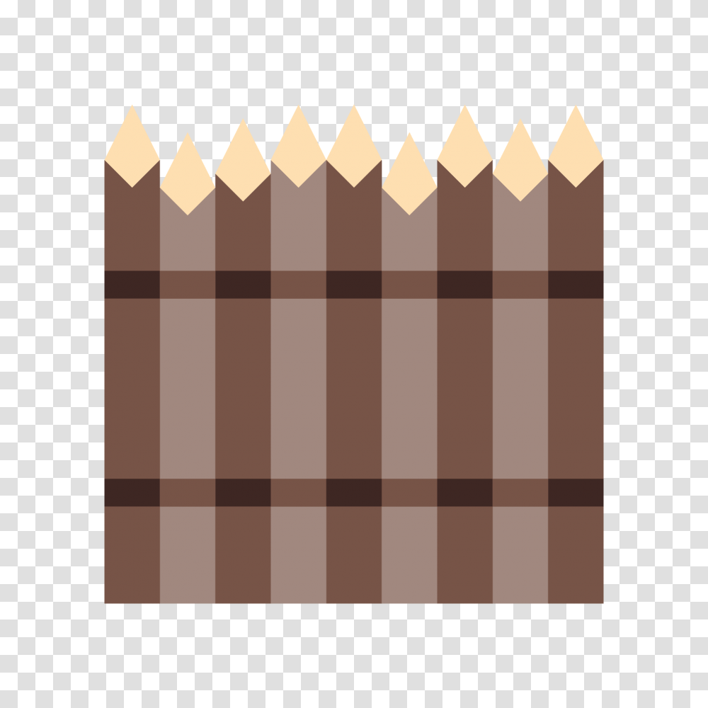 Fence Icon, Picket, Rug, Bronze, Paper Transparent Png