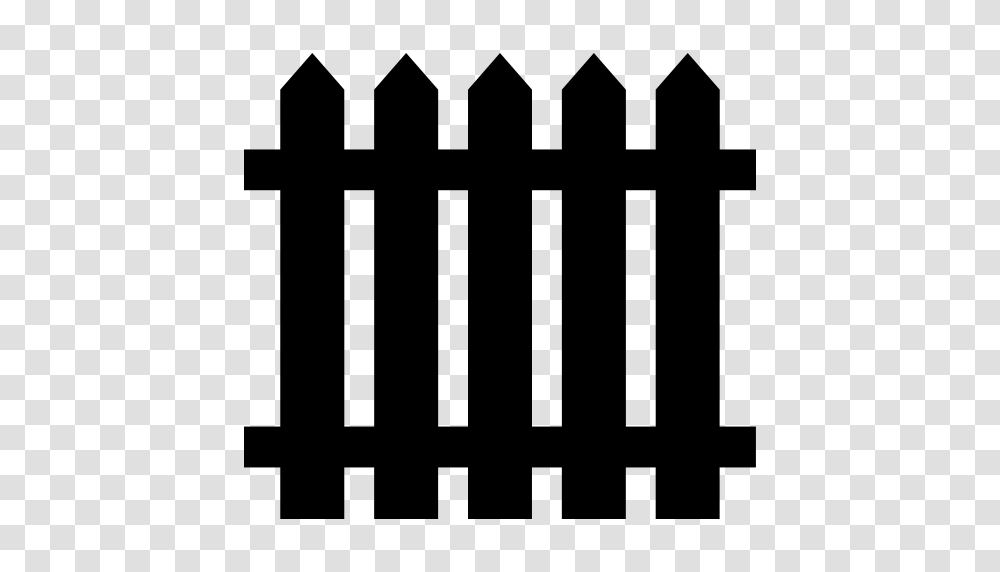 Fence Icon, Gray Transparent Png