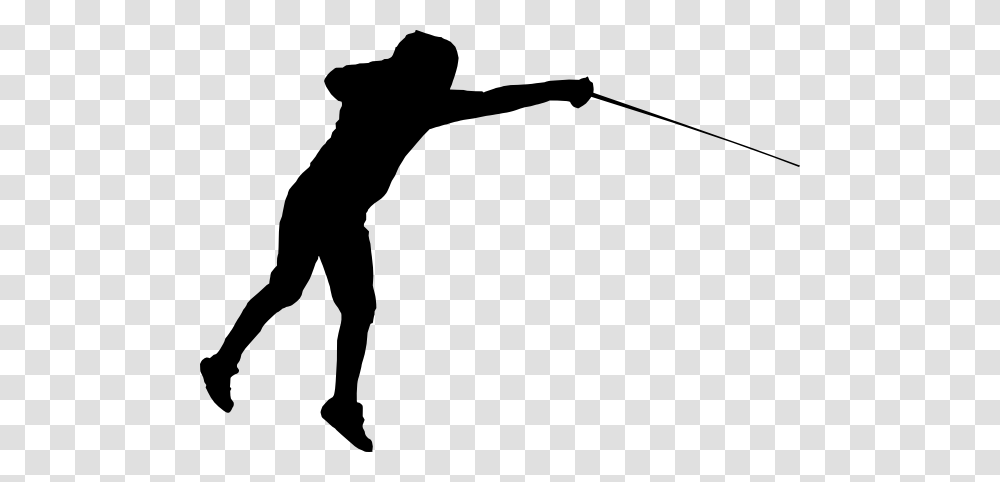 Fencing Clip Art, Silhouette, Person, Leisure Activities, People Transparent Png