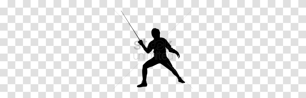 Fencing Clipart, Arrow, Silhouette, Bow Transparent Png