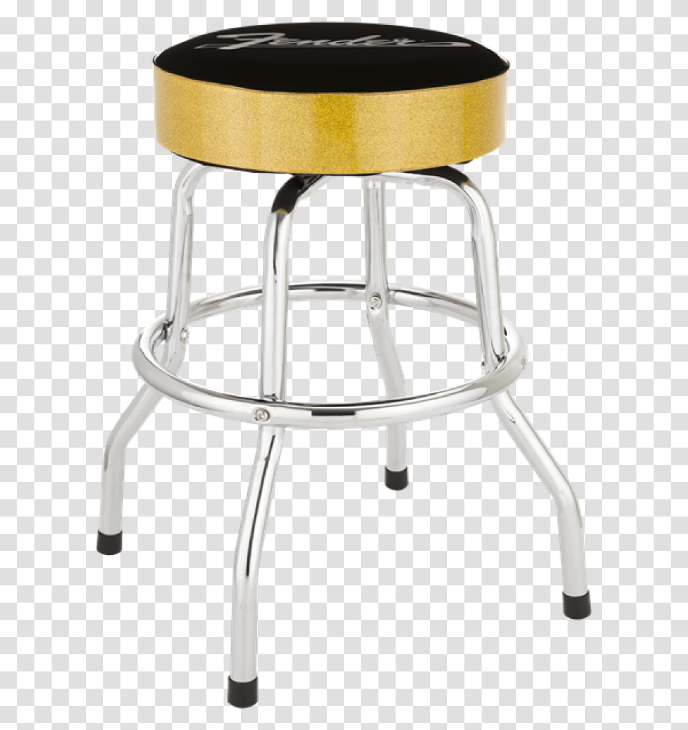 Fender 24in Gold Sparkle Barstool, Furniture, Bar Stool, Chair, Lamp Transparent Png