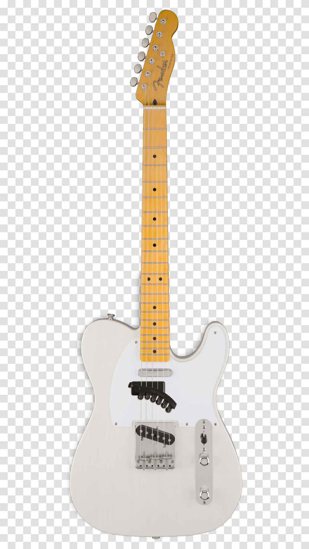Fender 50s Telecaster Lacquer Blonde White, Guitar, Leisure Activities, Musical Instrument, Electric Guitar Transparent Png