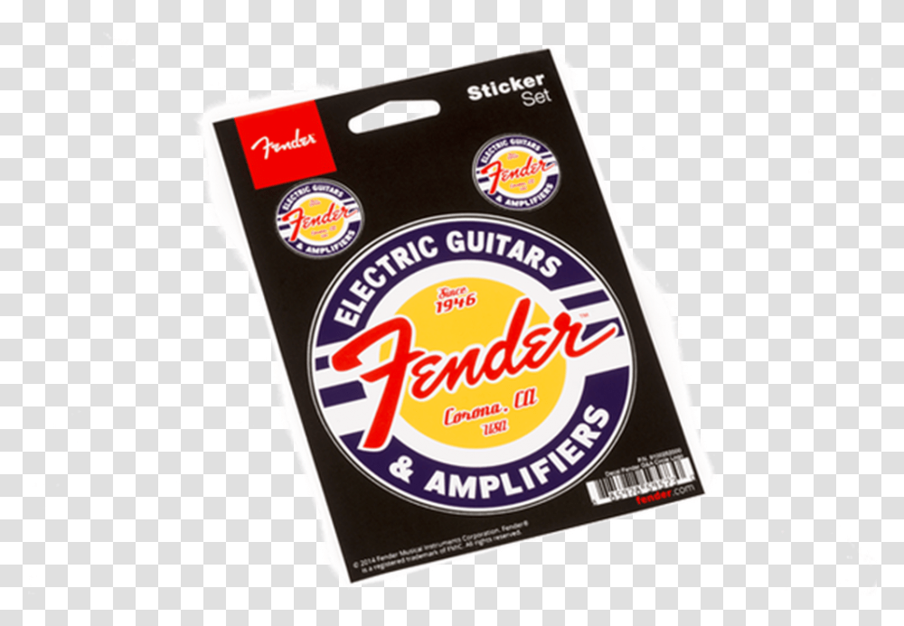 Fender Amp And Guitar Car Window Decals Fender, Label, Sticker, Advertisement Transparent Png
