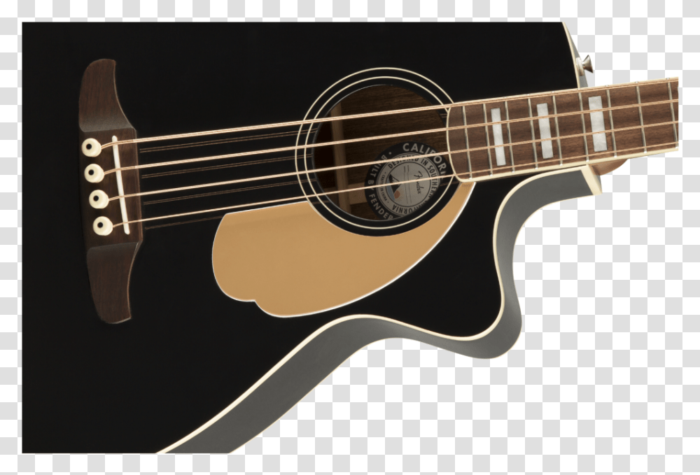 Fender Black Acoustic Guitar, Leisure Activities, Musical Instrument, Bass Guitar, Lute Transparent Png