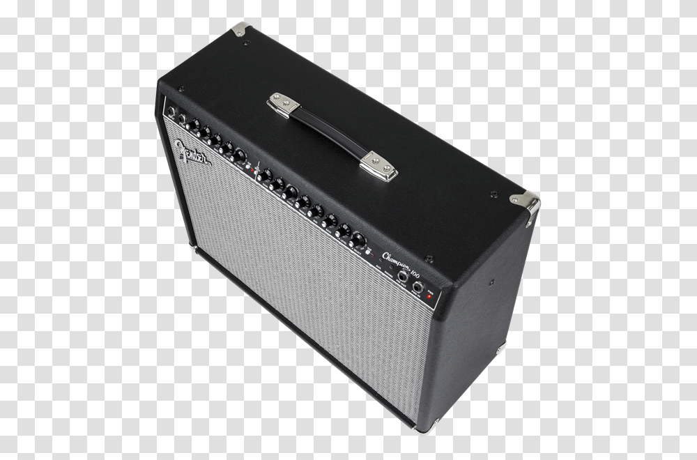 Fender Champion 100 Combo Guitar AmplifierData, Electronics, Box, Tape Player Transparent Png