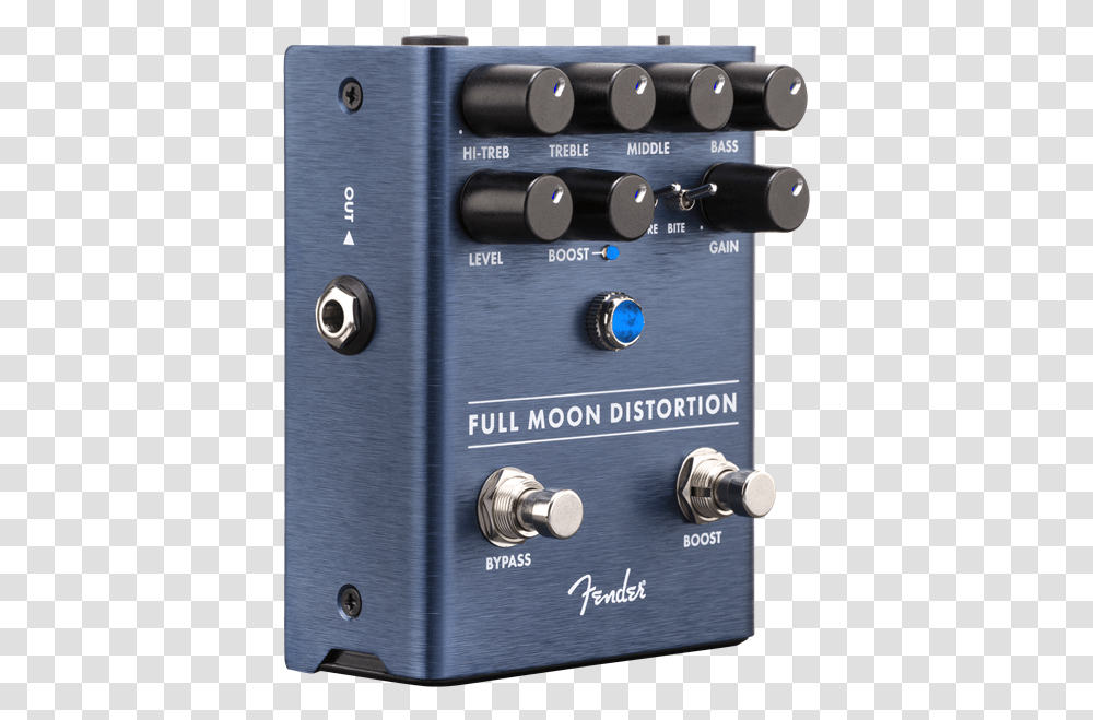 Fender Full Moon Distortion Pedal, Camera, Electronics, Amplifier, Switch Transparent Png