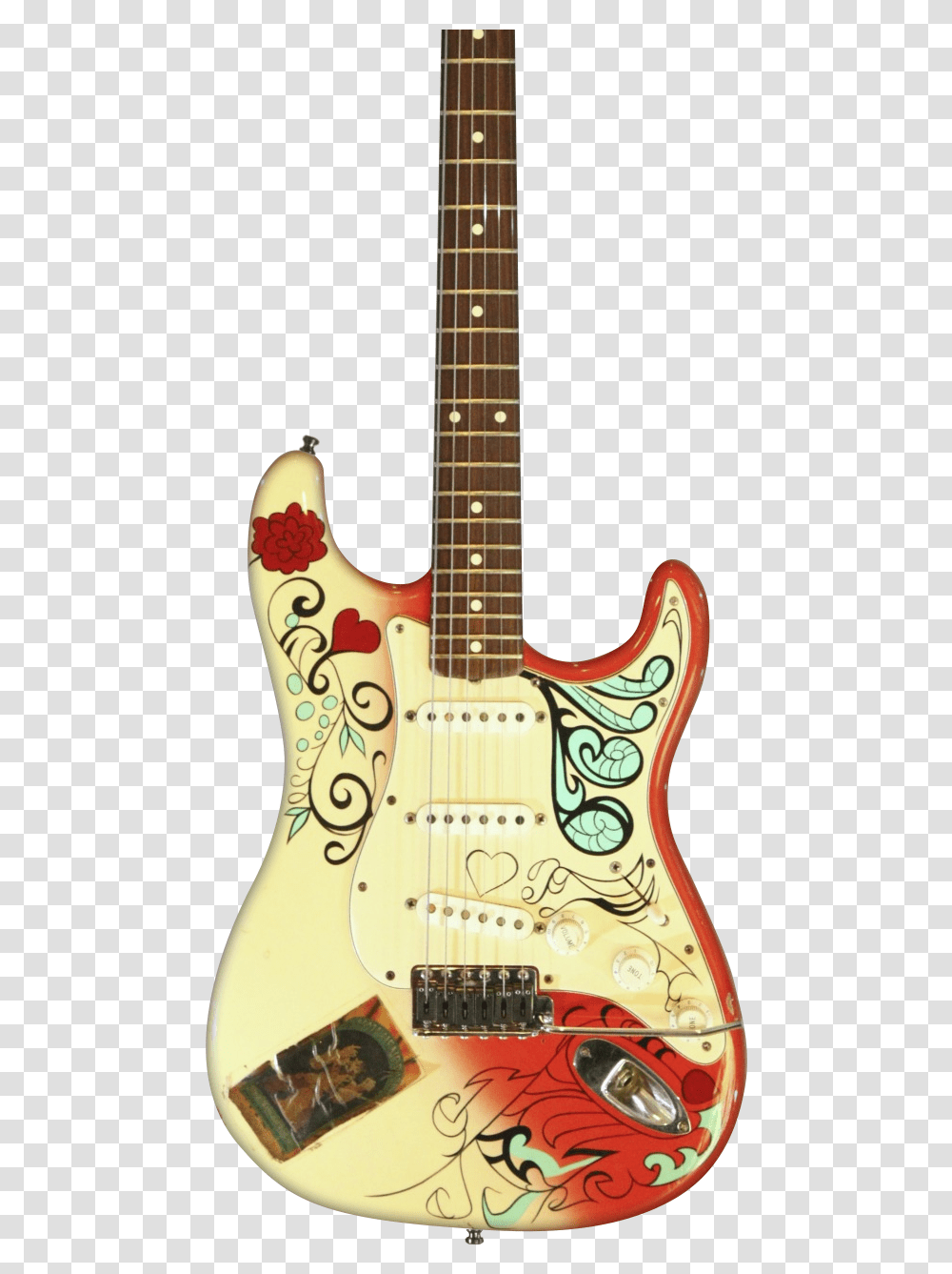 Fender Jimi Hendrix Monterey Stratocaster Custom Shop, Guitar, Leisure Activities, Musical Instrument, Electric Guitar Transparent Png
