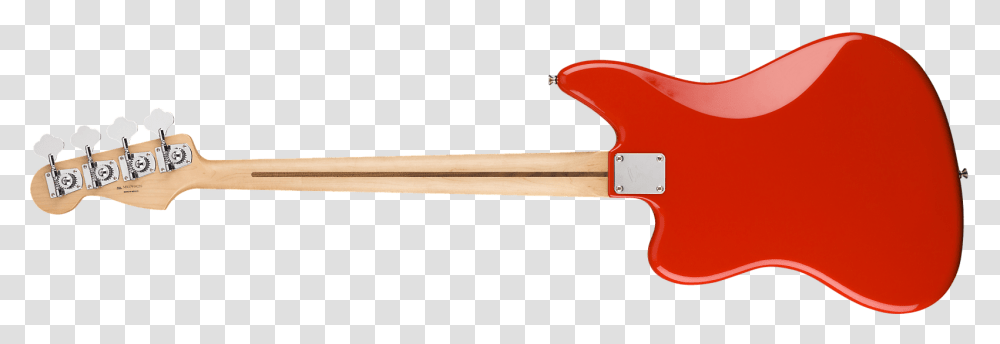 Fender Player Jaguar Bass 4 String Sonic Red Finish Electric Guitar, Axe, Tool, Leisure Activities Transparent Png