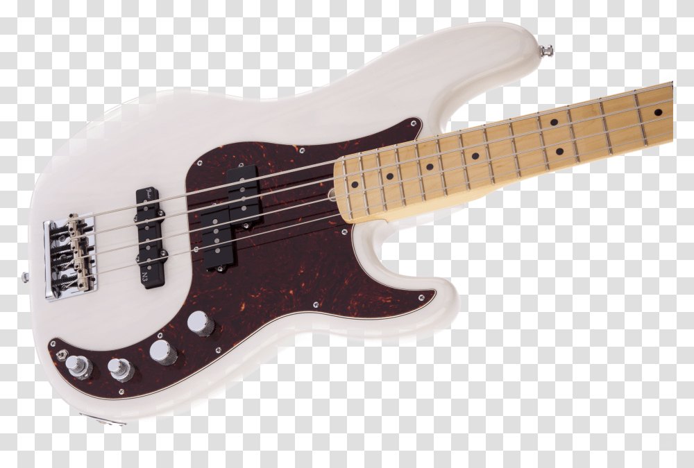 Fender Precision Bass Olympic White, Bass Guitar, Leisure Activities, Musical Instrument, Electric Guitar Transparent Png