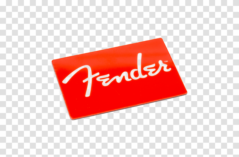 Fender Red Logo Magnet Evesham Music, Word, Rubber Eraser, Alphabet Transparent Png