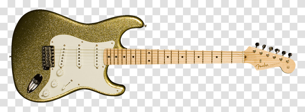 Fender Stratocaster Gold Sparkle, Guitar, Leisure Activities, Musical Instrument, Electric Guitar Transparent Png