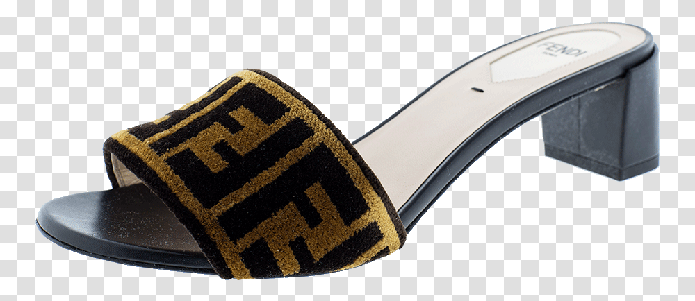 Fendi Logo Mule Slide Woolen, Weapon, Weaponry, Blade, Sword Transparent Png