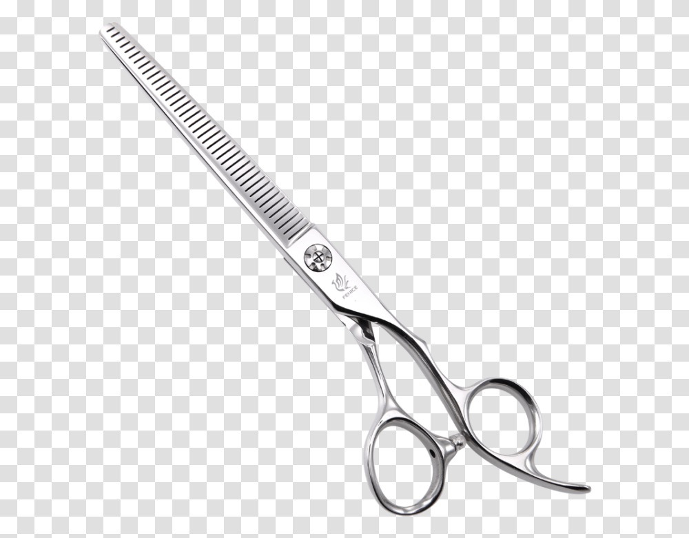 Fenice 7 Inch Pet Dog Grooming Scissors Bichon Teddy Scissors, Blade, Weapon, Weaponry, Shears Transparent Png