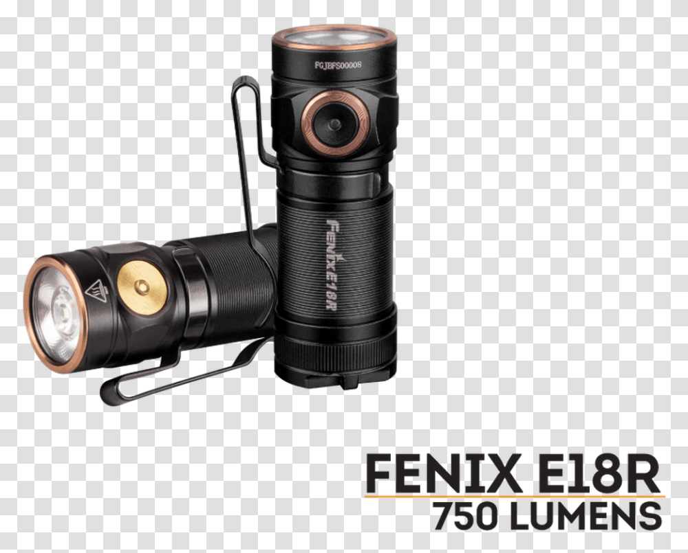 Fenix E18r Rechargeable Led Flashlight Modelos De Linternas Fenix, Lamp, Camera, Electronics Transparent Png