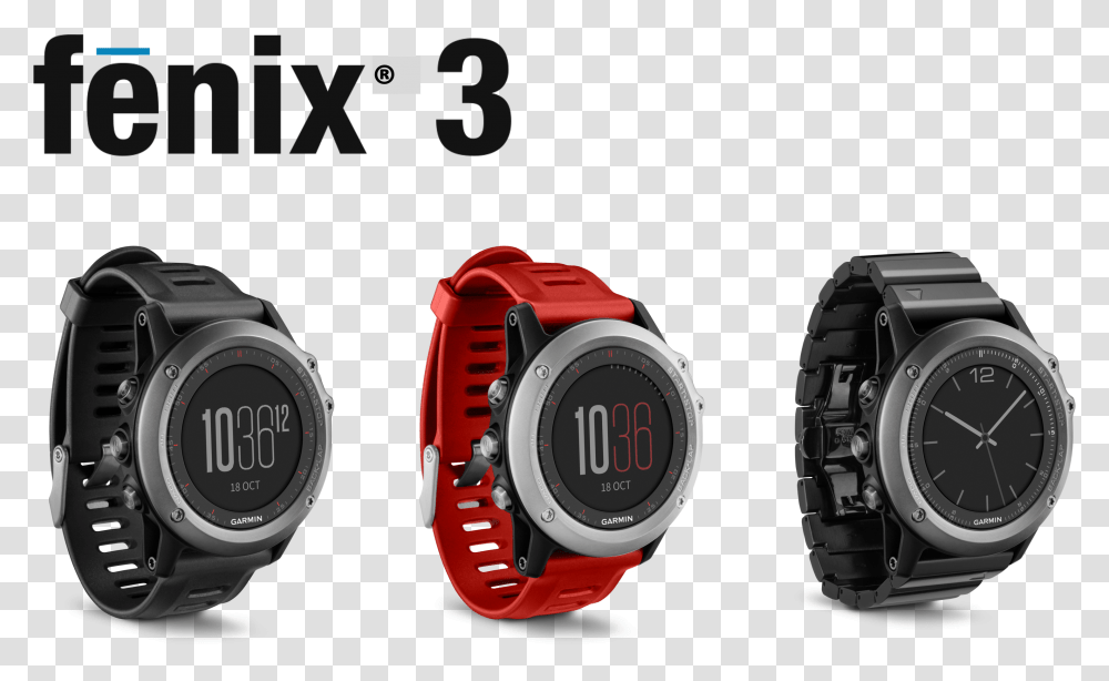 Fenix Garmin Fenix 3 Grey Vs Silver, Wristwatch, Digital Watch, Camera, Electronics Transparent Png