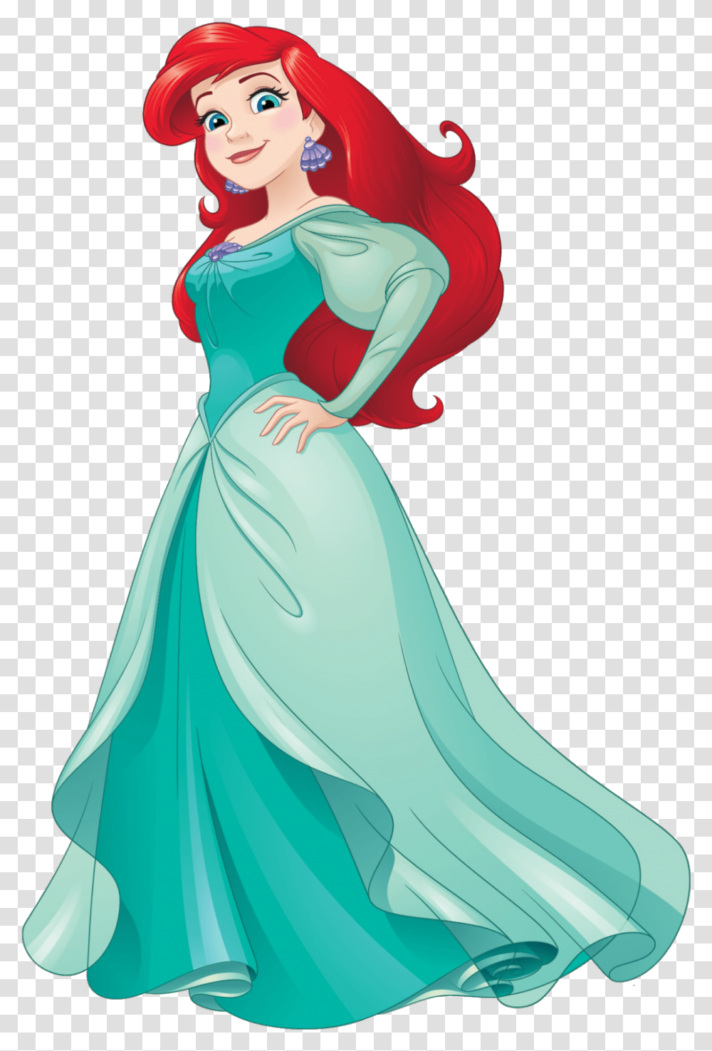 Fenixfairy Ariel Disney Disney Fairies Disney Girls Ariel Little Mermaid Princess, Female, Person, Dress Transparent Png