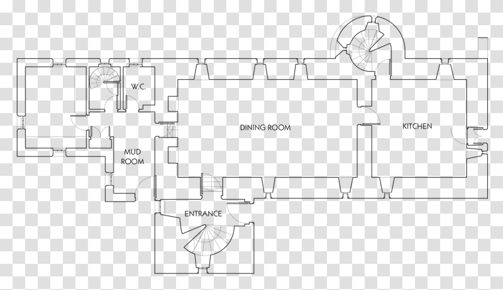 Fenton Tower Ground Floor Plans Ground Floor Plan Of Tower, Gray, World Of Warcraft Transparent Png